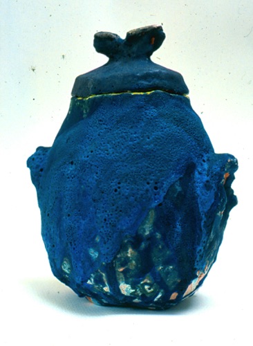Blue
ht 12cm approx, (1992)